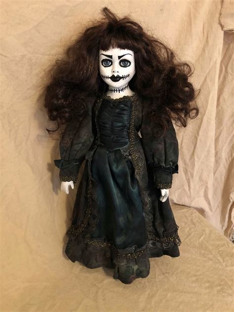 Ooak Lady With Stitches Creepy Horror Doll Art By Christie Creepydolls [731037] 80 00
