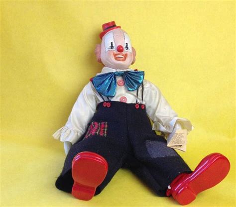 3 Vintage Porcelain Clown Dolls One Victoria Impex Wind Up Musical Animated Sculpture Art