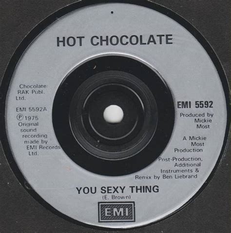 Hot Chocolate You Sexy Thingevery 1s A Winner 7 For Sale