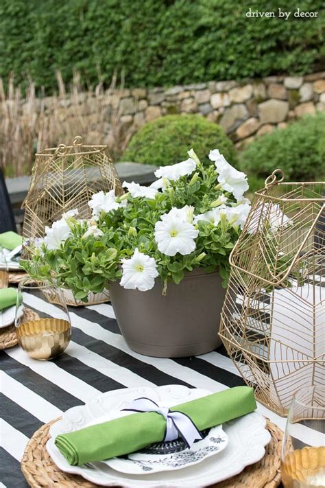 Summer Simplified Simple Outdoor Decorating Ideas Driven By Decor