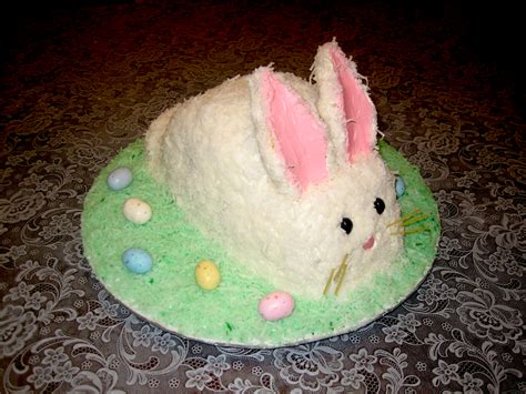 My 1st Easter Bunny Cake Nats Corner