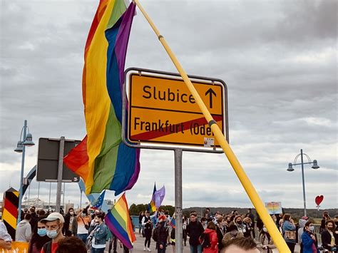 Ben Aquila S Blog Lgbt Rights Protest At The Poland Germany Border