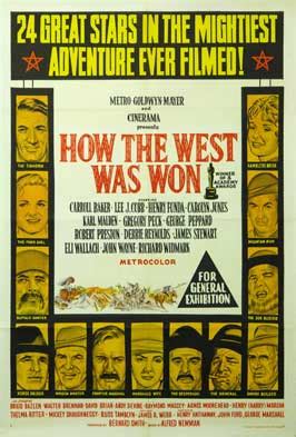 The epic tale of the development of the american west from the 1830s through the civil war to the end of the century. How the West Was Won Movie Posters From Movie Poster Shop