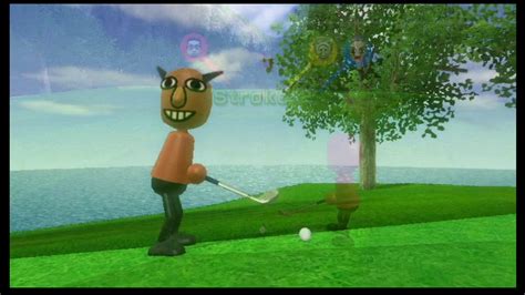 Wii Sports Golf 4 Player 9 Hole Game Youtube