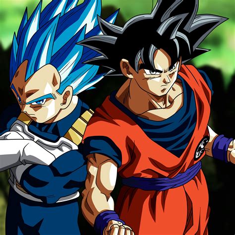 Goku ultra instinct dragon ball minimal 4k. Goku and Vegeta - Tap to see more #DragonBallSuper ...