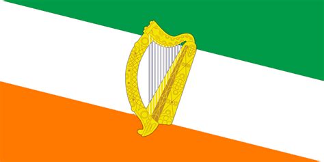 The irish flag is probably the most internationally recognized emblem of ireland, the harp the irish flag is a tricolor boasting vertical stripes of green and orange, separated by white that symbolizes the. Irish Republic alternative flag OC : vexillology