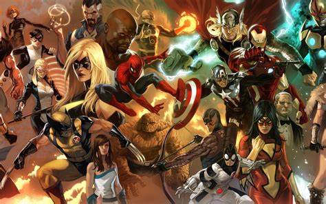Fondos De Pantalla Cómics De Marvel Superhéroes Imagen Artística