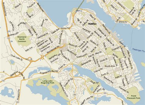 Halifax Map