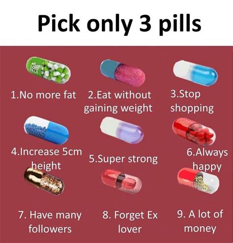 Pick 3 Pills Fun Trivia Questions Pills Trivia Questions
