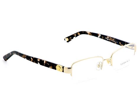 Versace Eyeglasses 1185 B Gold Optical Frames