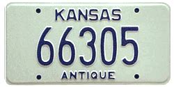 Antique Tags | Sedgwick County, Kansas