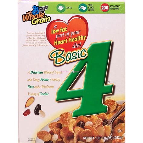 General Mills Basic 4 A Delicious Blend Of Sweet And Tangy Fruits16oz