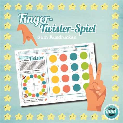 Finger Twister Stadtlandkind