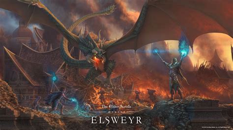 壁纸 上古卷轴在线 The Elder Scrolls Online Elsweyr Rpg 视频游戏 电脑游戏 2019