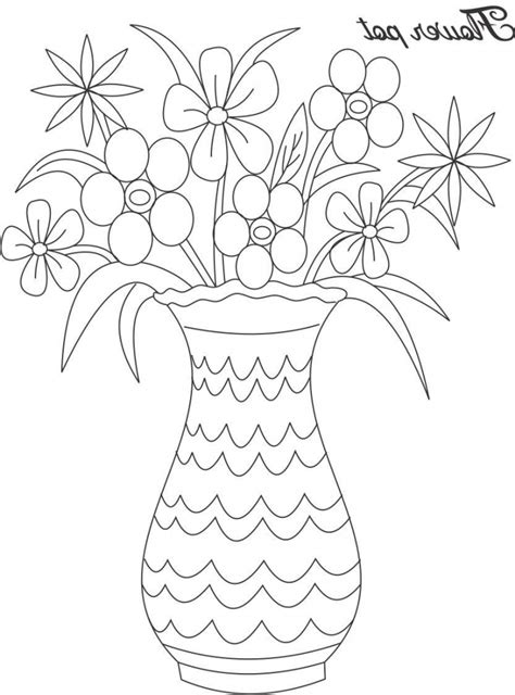 Vase Drawing For Kids At Getdrawings Free Download