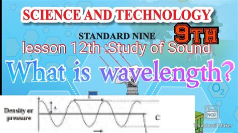 What Is The Wavelength Sound Waves 9th Standard Concept With The Full