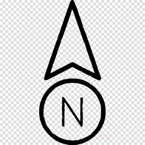 North Arrow Background clipart - Arrow, Illustration, Triangle ...