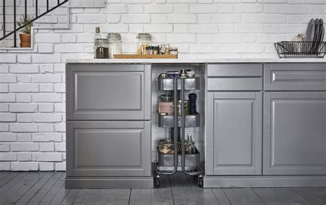 BODBYN Front voor vaatwasser, grijs - IKEA | Kitchen cabinets, Ikea ...