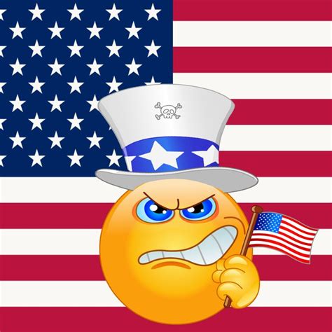 Hey America Usa Crazy With Images Cool Emoji Emoji Maker