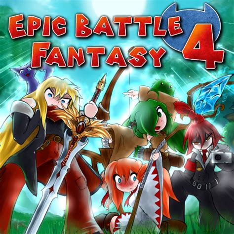 Characters Anna Matt Natalie And Lance Epic Battle Fantasy 4