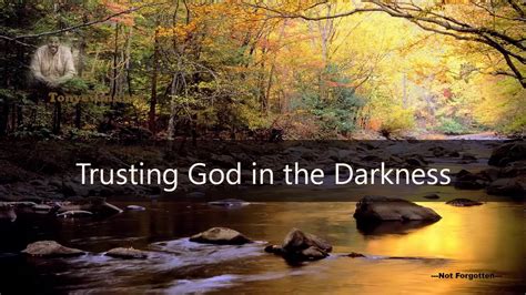 Dr Tony Evans Trusting God In The Darkness — Tony Evans Sermons Youtube