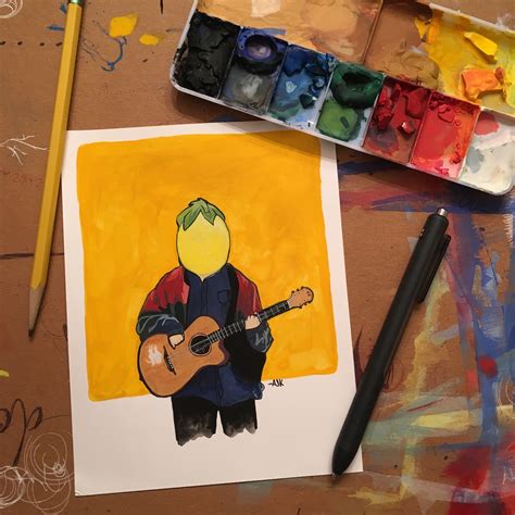 Limón Guitarra Lemon Boy Cavetown Fanart Lemon Boy Art