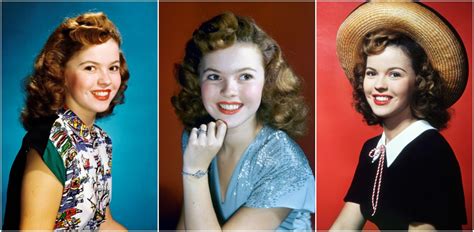 Fascinating Color Photos Of Shirley Temple When She Was Young In The 1940s ~ Vintage Everyday