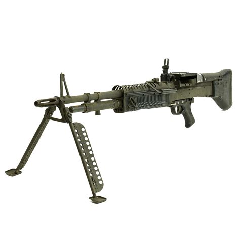 Original Us Vietnam War M60 Display Machine Gun Constructed From O