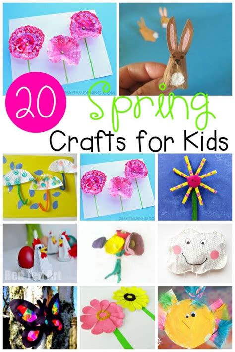 20 Spring Crafts For Kids Playdough To Plato