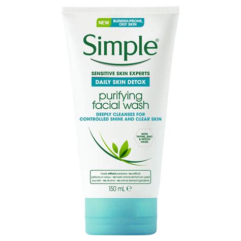 Simple Daily Skin Detox Purifying Face Wash Afrika