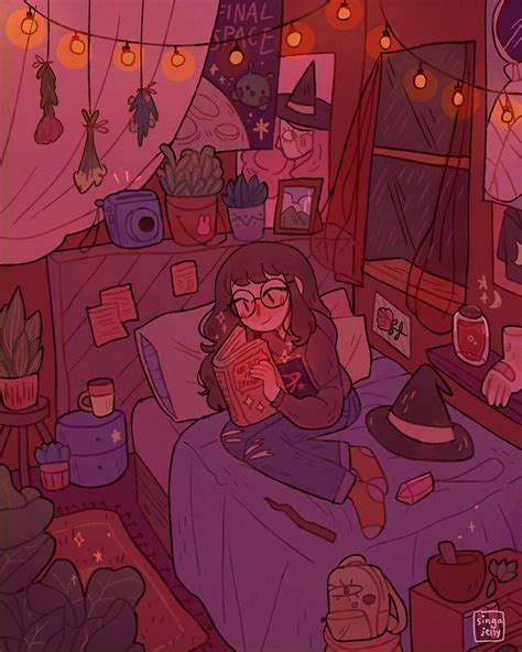 A Cozy Witch By Singajelly Redbubble