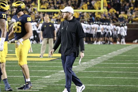 Jay Harbaugh Previews Head Coaching Role In Spring Game Discusses Michigans Secondary And