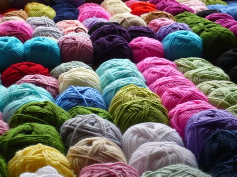 A Lot Of The Colorful Wool Yarns Free Image Download