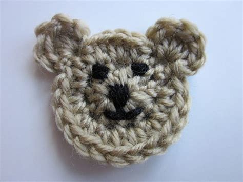 Teddy Bear Embellishment Pattern By Leah Maxwell Crochet Teddy