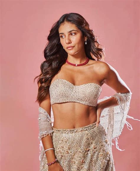 Radhika Seth Maximises Hotness In Sexy Bralette And Matching Lehenga L See Photos