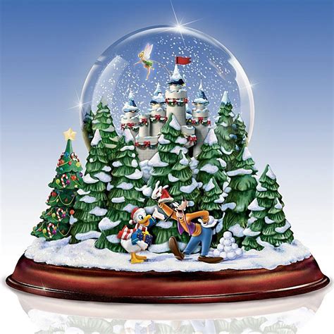 An Old Fashioned Disney Christmas Musical Snowglobe Back