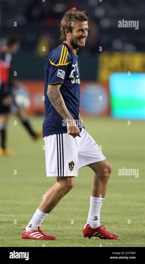 David Beckham Los Angeles Galaxy Carson Los Angeles California Usa 18