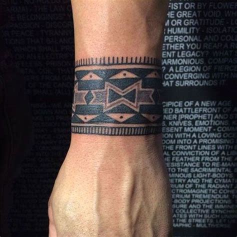 The idea is that if you start at one part of the knot you will eventually reach the end. 75 Best Wrist Tattoos For Men: Cool Design Ideas (2020 ...