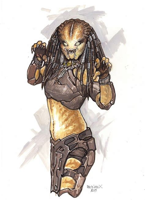 Designing The Huntress Female Predator 2018 2020 Full Project By Predalex Alexander