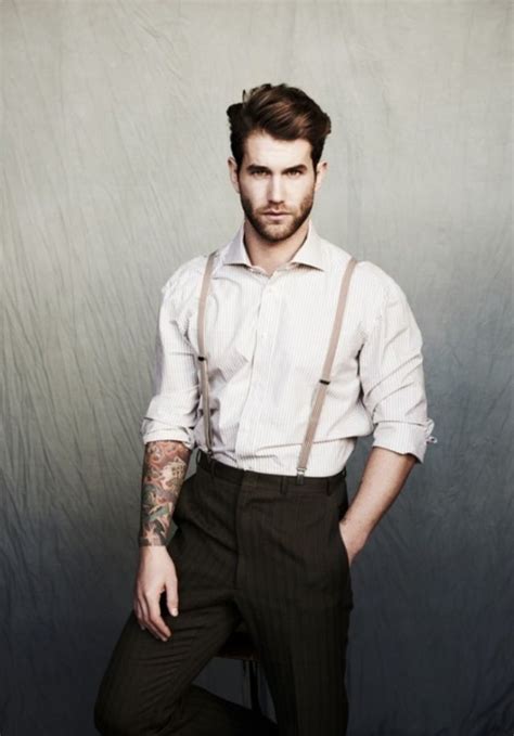 32 Suspenders Ideas For Mens Fashion
