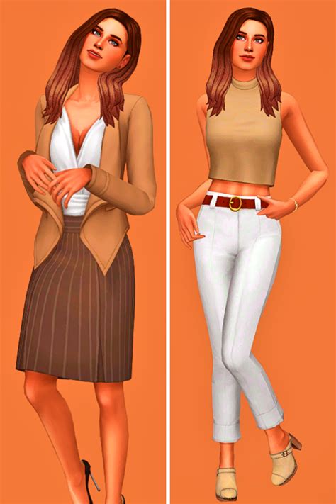 Butternutsims Maxis Match Sims Sims 4