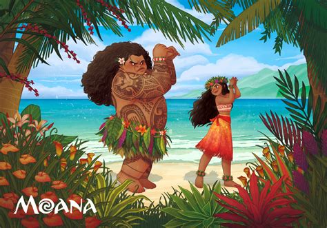 Greenzara Moana Moana And Maui Moana Disney Princess Moana