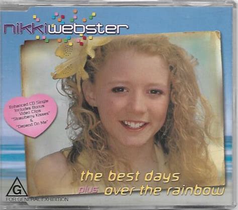 Nikki Webster Best Days Cd Single With Stickers 2001 Ebay