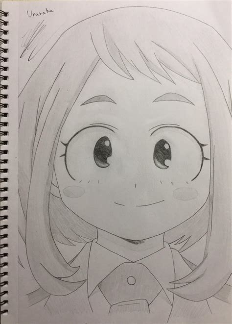 So Proud Of My Uraraka Drawing Any Consturctive Criticism Would Be