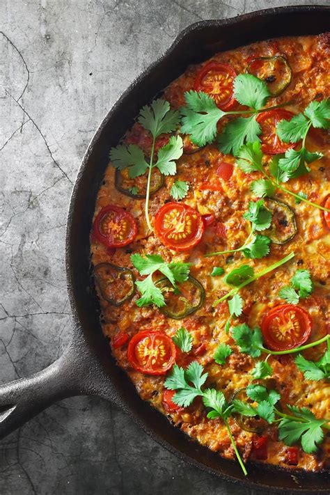 Posted by kalyn denny on november 27, 2019. Tex-Mex Beef and Rice Casserole (Whole30, Low Carb) - Nom Nom Paleo® | Recipe in 2020 | Beef and ...