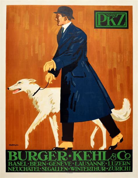 Original Vintage Posters Advertising Posters Pkz Burger Kehl And Co Antikbar