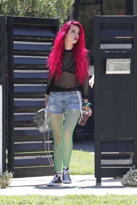 Bella Thorne With New Freshly Bright Red Dyed Hair 11 Gotceleb