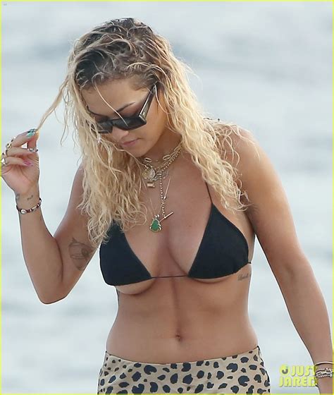 Photo Rita Ora Revealing Bikini Top Photo Just Jared Entertainment News