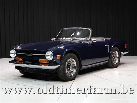 1972 Triumph Tr6 Blue 72 For Sale Car And Classic