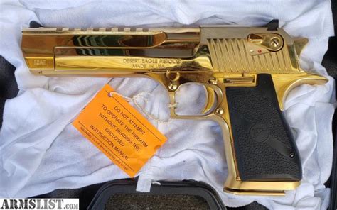 Armslist For Sale Magnum Research Desert Eagle De50go 24k Gold